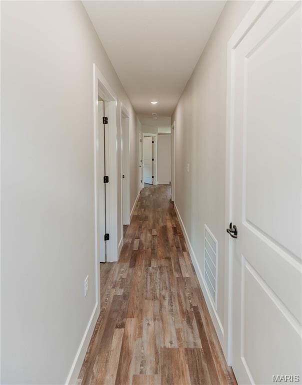 501 W 2nd, Dixon, MO 65459 - hall with wood finished floors and recessed lighting