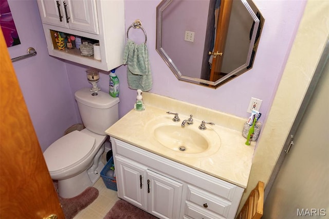 49 Bedford Dr, Belleville, IL 62226 - bathroom featuring toilet and vanity