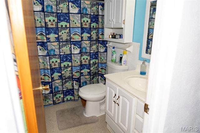 49 Bedford Dr, Belleville, IL 62226 - full bathroom with vanity and a shower with shower curtain