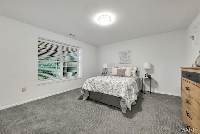 510 Wetherby Terrace Dr, Ballwin, MO 63021 - bedroom featuring dark colored carpet and baseboards