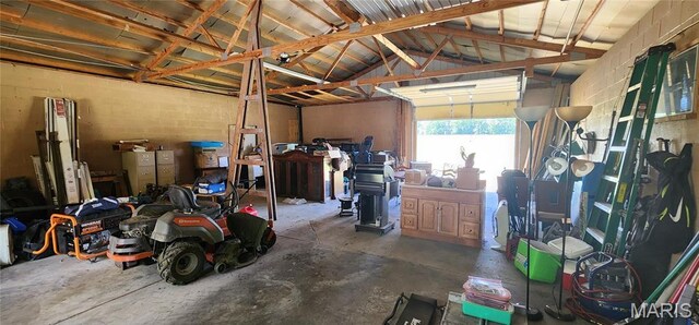8739 Shawneetown Trl, Chester, IL 62233 - view of garage