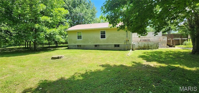 8739 Shawneetown Trl, Chester, IL 62233 - rear view of property with a lawn and a metal roof