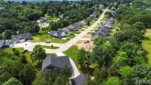 358 N Thomas St, De Soto, MO 63020 - aerial perspective of suburban area
