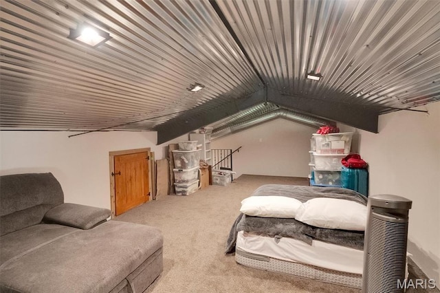 3204 Westwood Rd, Saint Clair, MO 63077 - additional living space with vaulted ceiling and carpet flooring