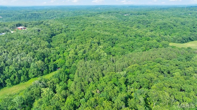 3080 Westwood Rd, Saint Clair, MO 63077 - aerial overview of property's location with a forest