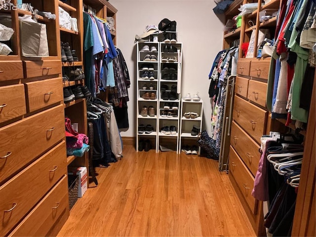 11996 County Road 3290, Rolla, MO 65401 - walk in closet with light wood finished floors