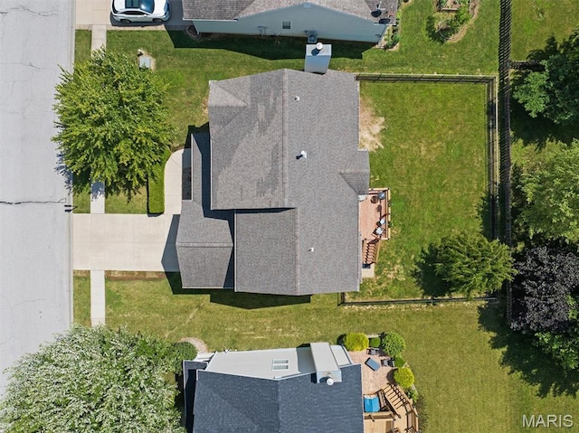 6817 Dunhill Dr, Fairview Heights, IL 62208 - view from above of property