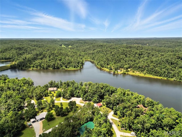 92 Lake Front Pt, Perryville, MO 63775 - drone / aerial view of a heavily wooded area