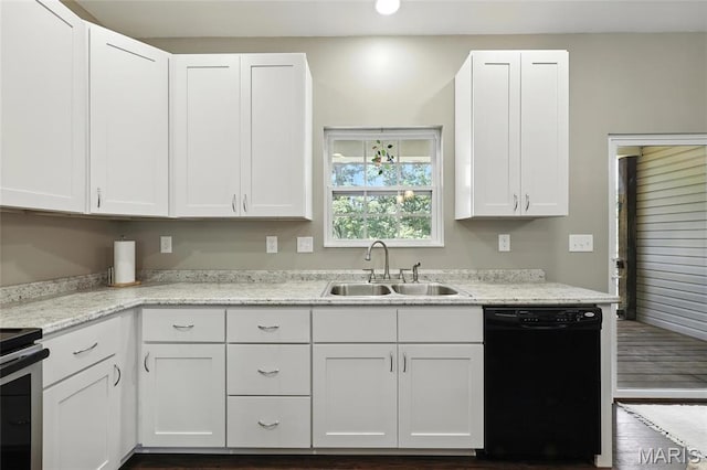 92 Lake Front Pt, Perryville, MO 63775 - kitchen featuring dishwasher, white cabinetry, and recessed lighting