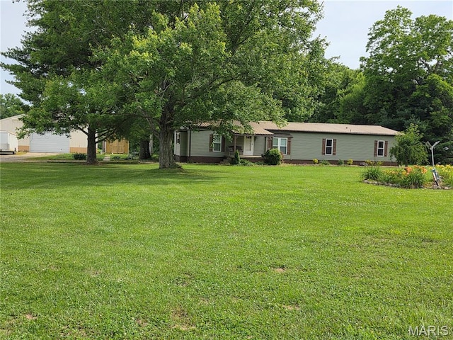 402 Il Route 143, Pocahontas, IL 62275 - view of front of house with a front yard
