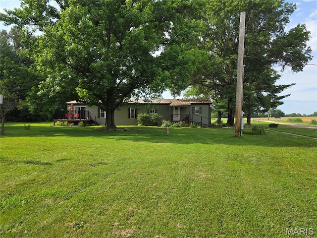 402 Il Route 143, Pocahontas, IL 62275 - view of grassy yard