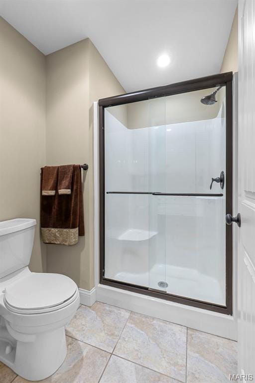 226 Indian Springs Dr, Jackson, MO 63755 - full bath featuring a shower stall and baseboards