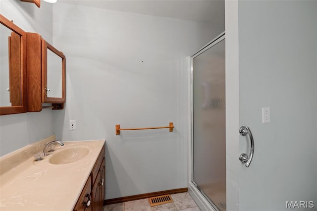976 Aspenetter Dr, Innsbrook, MO 63390 - bathroom featuring vanity and a shower stall