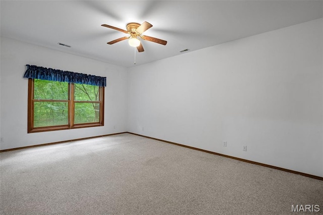 976 Aspenetter Dr, Innsbrook, MO 63390 - carpeted spare room with ceiling fan and baseboards