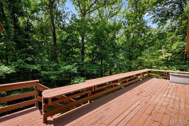 976 Aspenetter Dr, Innsbrook, MO 63390 - view of wooden deck