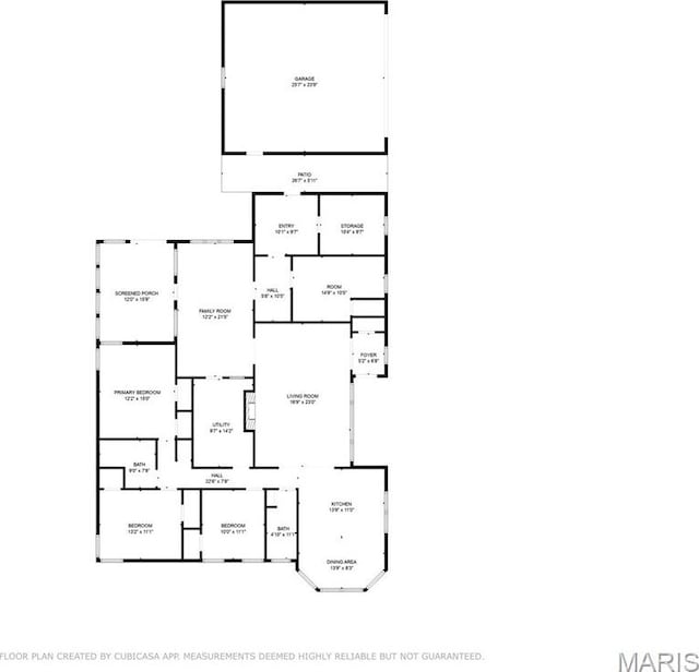 351 N 66th St, Belleville, IL 62223 - view of floor plan / room layout