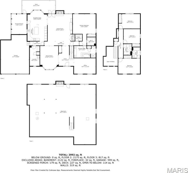 649 Westledge Ct, Des Peres, MO 63131 - view of home floor plan