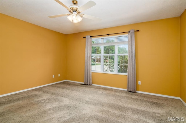 170 Coventry Way, Highland, IL 62249 - spare room featuring carpet floors and ceiling fan