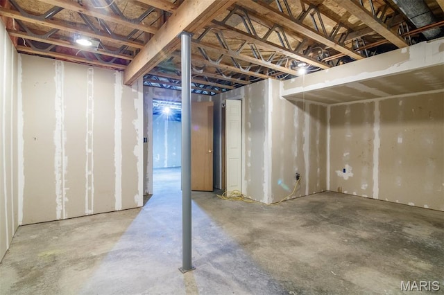 170 Coventry Way, Highland, IL 62249 - view of unfinished below grade area