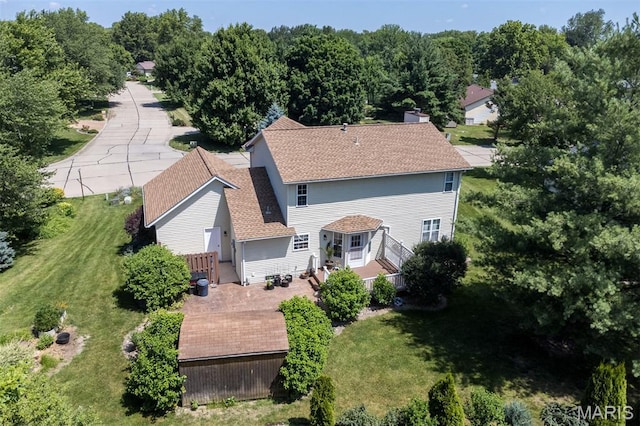 170 Coventry Way, Highland, IL 62249 - view from above of property
