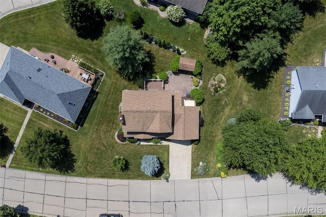 170 Coventry Way, Highland, IL 62249 - drone / aerial view