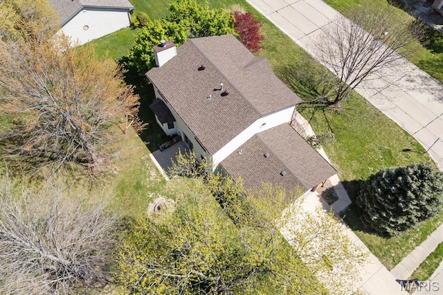525 Homestead Ave, Swansea, IL 62226 - aerial view of property and surrounding area