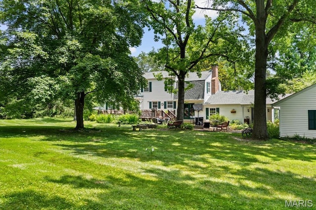 1843 Manor Hill Rd, Saint Louis, MO 63131 - view of grassy yard