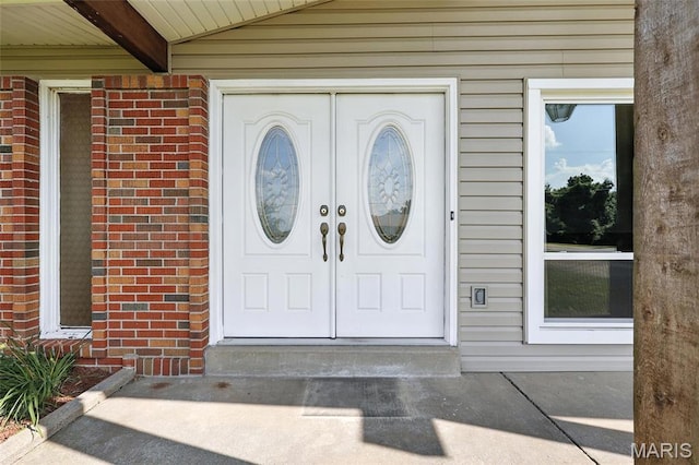 1467 Crystal Heights Rd, Crystal City, MO 63019 - entrance to property featuring brick siding