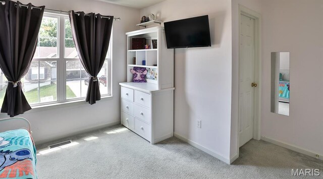 3375 Amber Heights Ln, Imperial, MO 63052 - bedroom with light colored carpet and baseboards