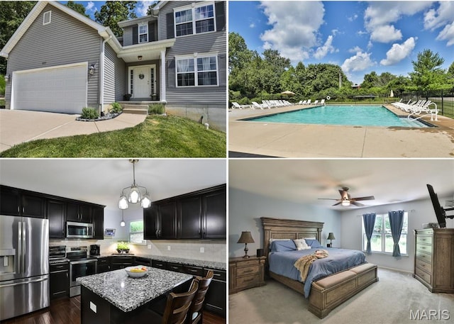 3375 Amber Heights Ln, Imperial, MO 63052 - view of marketing collateral with multiple images