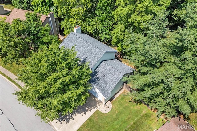 1026 Timber Creek Ln, Ofallon, IL 62269 - aerial view of property and surrounding area