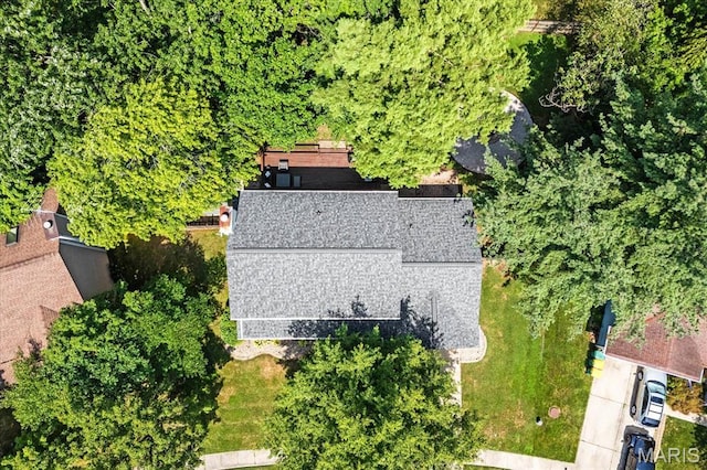 1026 Timber Creek Ln, Ofallon, IL 62269 - view from above of property