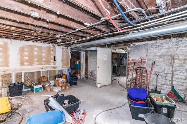 3815 N 20th St, Saint Louis, MO 63107 - view of unfinished below grade area