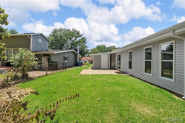 6822 Friarwood Dr, Saint Louis, MO 63134 - view of yard featuring a patio