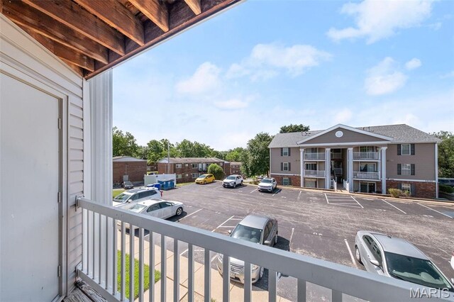 12114 Natural Bridge Rd Unit F, Bridgeton, MO 63044 - view of balcony
