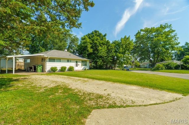 33 Southbrook Dr, Rolla, MO 65401 - view of green lawn with dirt driveway