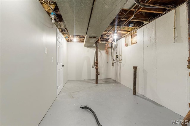 200 Francisca Dr, Florissant, MO 63031 - view of unfinished basement