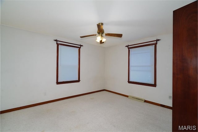 517 E 2nd St, Rolla, MO 65401 - empty room featuring carpet and ceiling fan