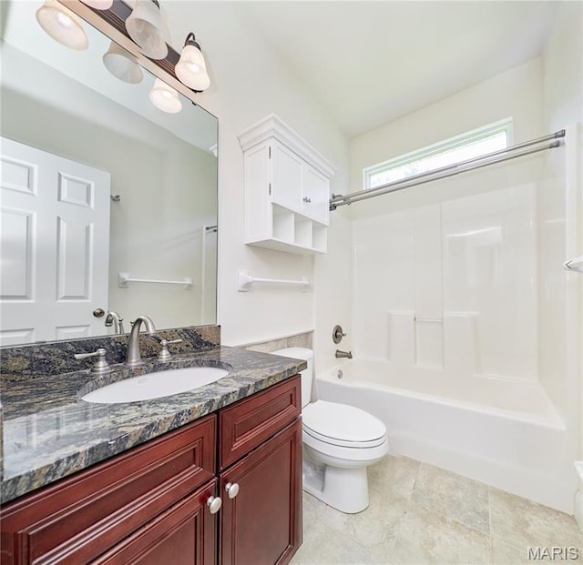 5 Tucker Manor Ct, Wentzville, MO 63385 - full bathroom with vanity, bathtub / shower combination, and tile patterned flooring