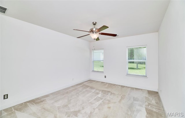5 Tucker Manor Ct, Wentzville, MO 63385 - unfurnished room featuring ceiling fan and light colored carpet