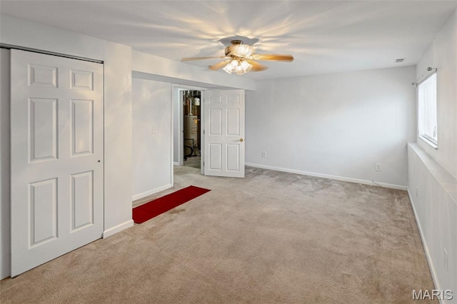 412 Audry Dr, Dupo, IL 62239 - unfurnished bedroom with carpet floors and a ceiling fan
