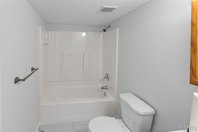412 Audry Dr, Dupo, IL 62239 - bathroom featuring marble finish flooring and shower / bath combination