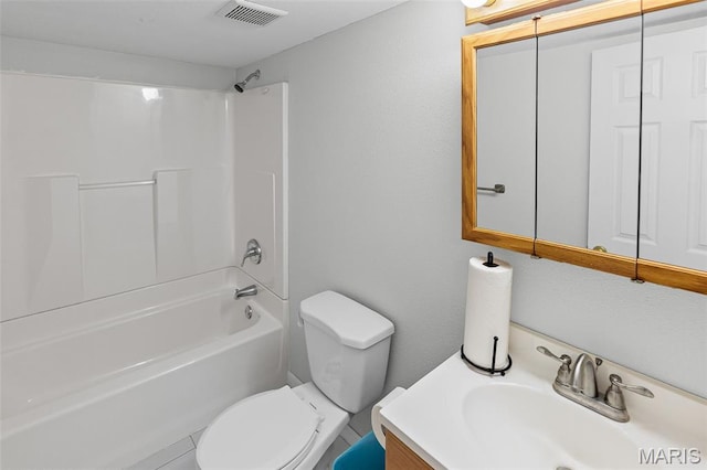 412 Audry Dr, Dupo, IL 62239 - full bath with vanity and bathtub / shower combination