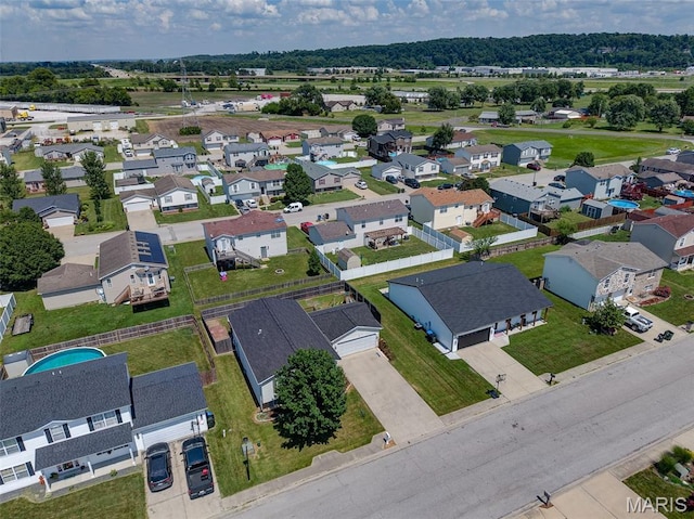 412 Audry Dr, Dupo, IL 62239 - aerial view of residential area
