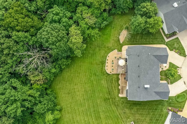 7202 Geneva Manor Ct, Oakville Township, MO 63129 - bird's eye view