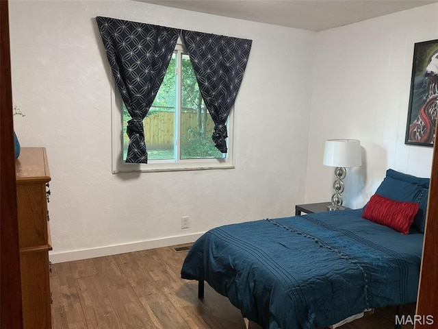 4303 State Route 160, Highland, IL 62249 - bedroom with wood finished floors and baseboards