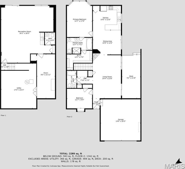 1516 Lienemann Dr Unit 26, Saint Charles, MO 63303 - view of property floor plan