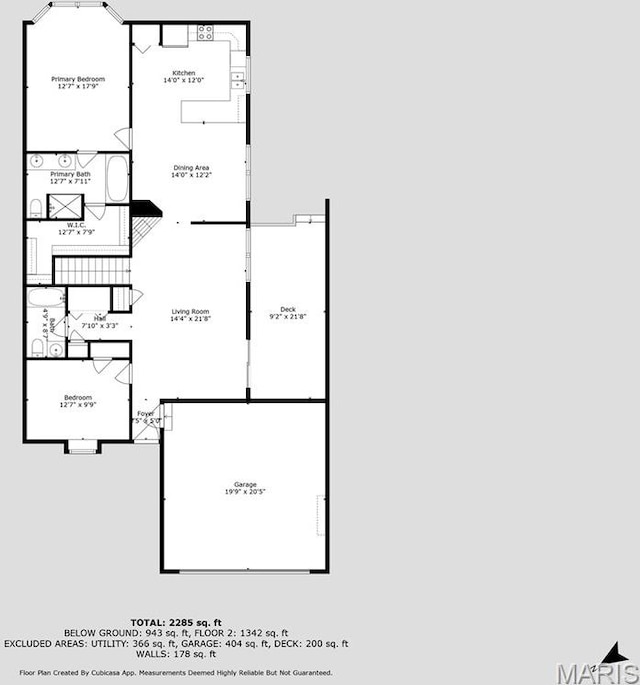 1516 Lienemann Dr Unit 26, Saint Charles, MO 63303 - view of home floor plan