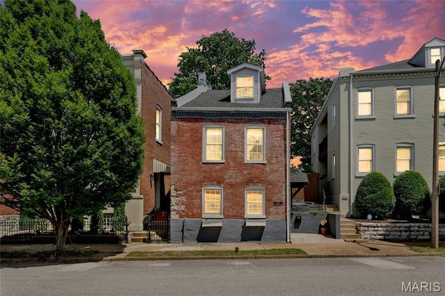 2812 Indiana Ave, Saint Louis, MO 63118 - view of front facade with brick siding
