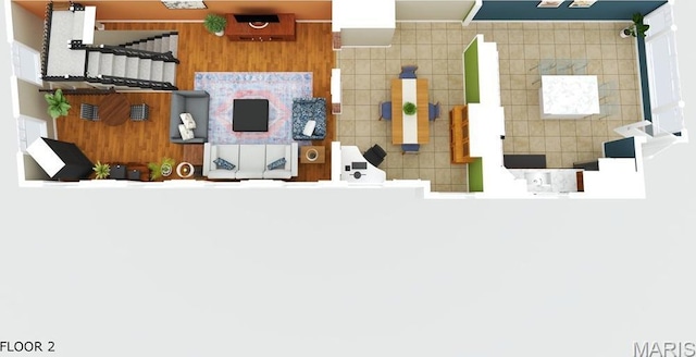 2812 Indiana Ave, Saint Louis, MO 63118 - view of property floor plan